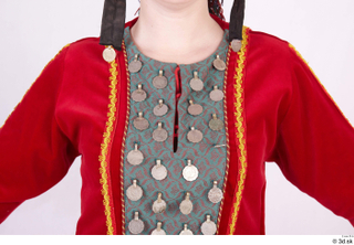  Photos Medieval Turkish Princess in cloth dress 1 Turkish Princess decorated dress formal dress red dress upper body 0001.jpg